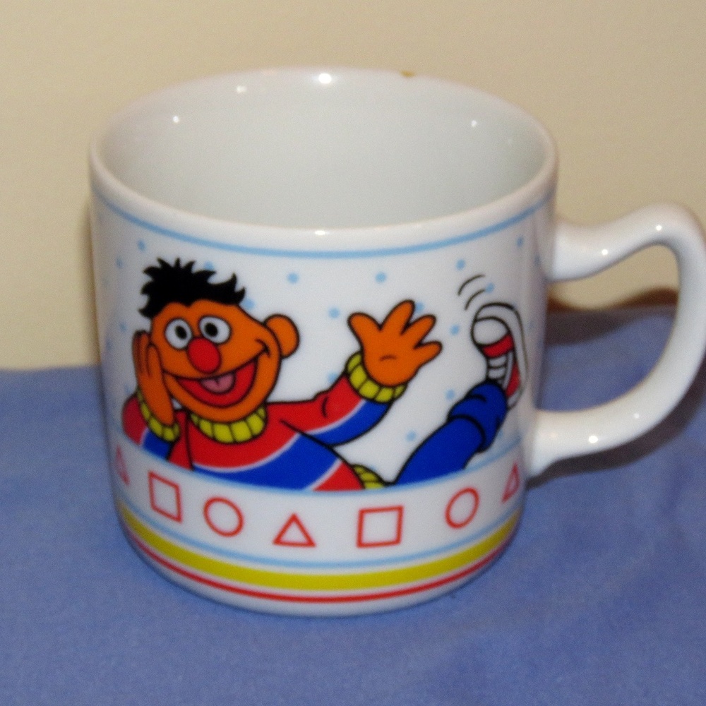 Vintage Sesame Street Child's Cup